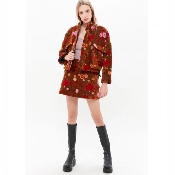 URBAN OUTFITTERS KIMCHI BLUE MINI SKIRT NWT - Picture 2 of 12